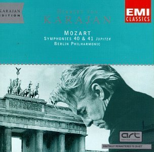 W.A. Mozart/Sym 40/41@Karajan/Berlin Phil